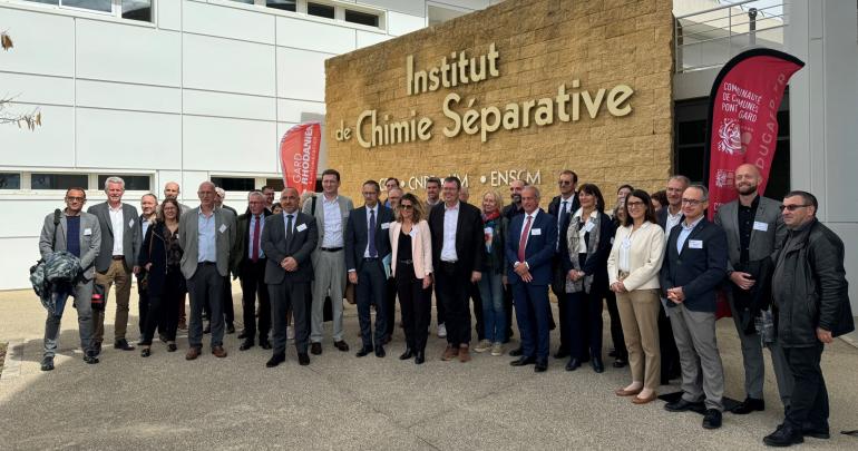 Gard - Le “Territoire d’industrie Gard Rhodanien – Pont du Gard“ sur